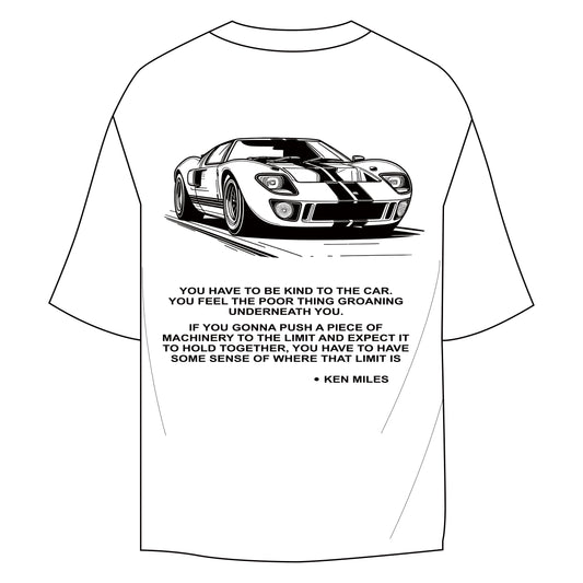 Short Sleeve Tee - GT Logo with Car Print